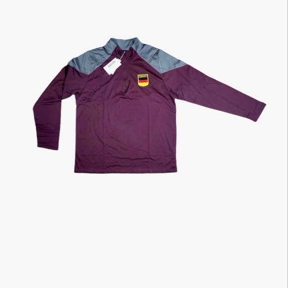 TEAM 365 MEN'S LEADER SOFT SHELL JACKET EMBROIDERED GERMANY PATCH SIZE L - Picture 1 of 8